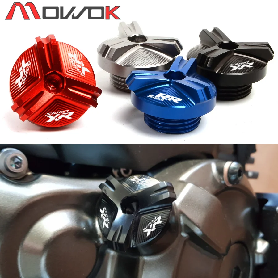 

Motorcycle Engine Oil Filler Cap Cover For BMW S1000R 2014- 2019 S1000RR 2009 -2019 S1000XR 2015-2019