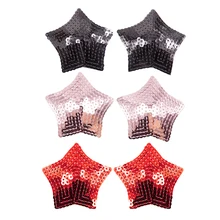 2 шт женские соска крышка страсти в форме звезды блестки страсти многоразовые наклейки