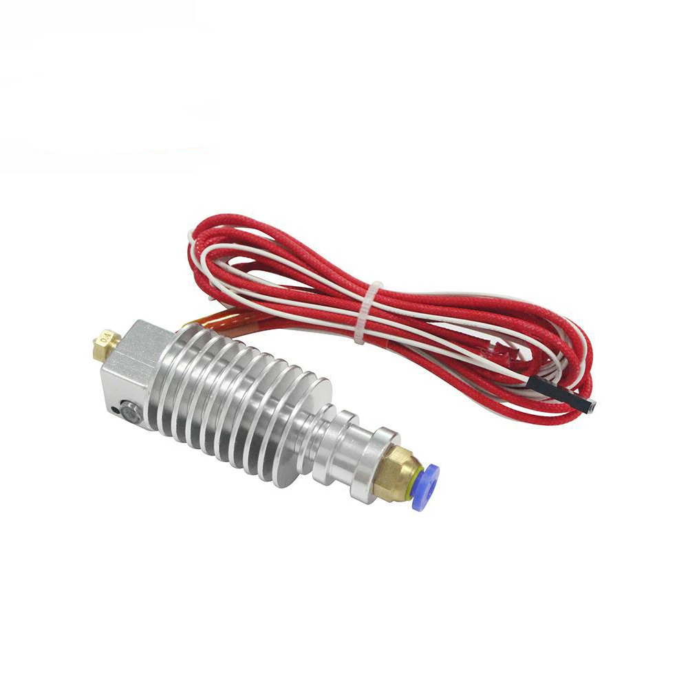 V5 j-головка экструдер Hotend для 1,75 мм нити 3D принтеры части дистанционного прямой короткий Горячий Конец 0,4 мм 12V40W алюминиевый набор часть