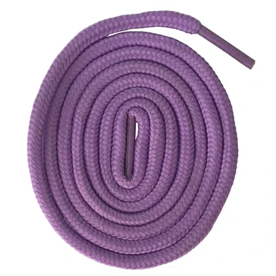 10 Violet 60-180 см круглые шнурки для ботинок шнурки для обуви, шнурки полиэфирные шнурки различных цветов - Цвет: 10 Violet