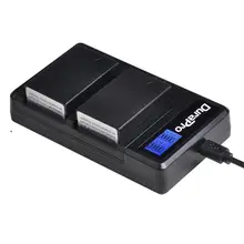 DuraPro 1040mAh 7,4 V LP-E17 LP E17 Kamera Batterie + LCD USB Ladegerät für Canon EOS Rebel T6i 750D t6s 760D M3 8000D Kuss X8i