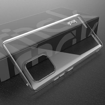 

For Samsung Galaxy S10 Lite A91 M80S Case Cover IMAK Transparent Wear-resisting PC Hard Case Crystal Cover