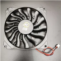 Lampe de photographie en ventilateur Ultra mince, lampe de scène, lampe pa, lampe de bureau, lampe d'imagerie, refroidissement silencieux, 2P, 12015 