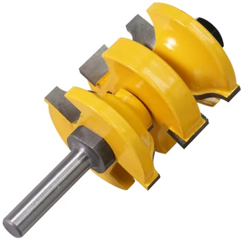 

3pcs Milling Cutter Wood Tenon Set Carving Solid Tool 35-47mm Shank Durable Cutters Tool New