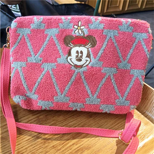 Messenger Bag Клатч с рисунком Минни, Дейзи, Дональд Дак, косметичка, красивый чехол, сумка-мессенджер, женская кожаная сумка на ремне, сумки через плечо для женщин - Цвет: Messenger Bag