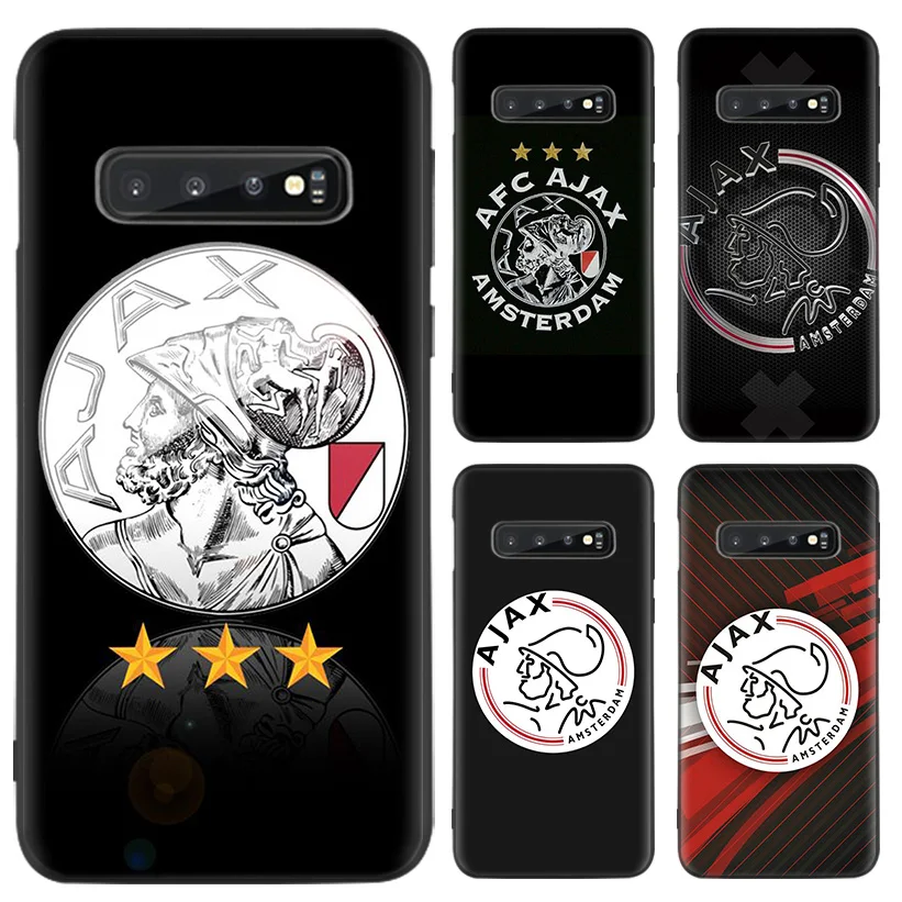 Чехол Ajax equipe для samsung Galaxy S10+ Plus Lite Note 10 9 8 S9 S8 J4 J6+ Plus S7 S6 черный чехол для телефона