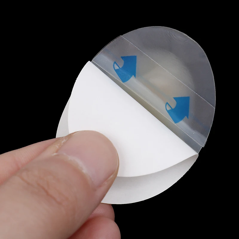 HOT 4pcs/set Adhesive Hydrocolloid Gel Blister Plaster Heel Anti-wearing Heel Sticker Pedicure Patch Plaster Foot Care Tools