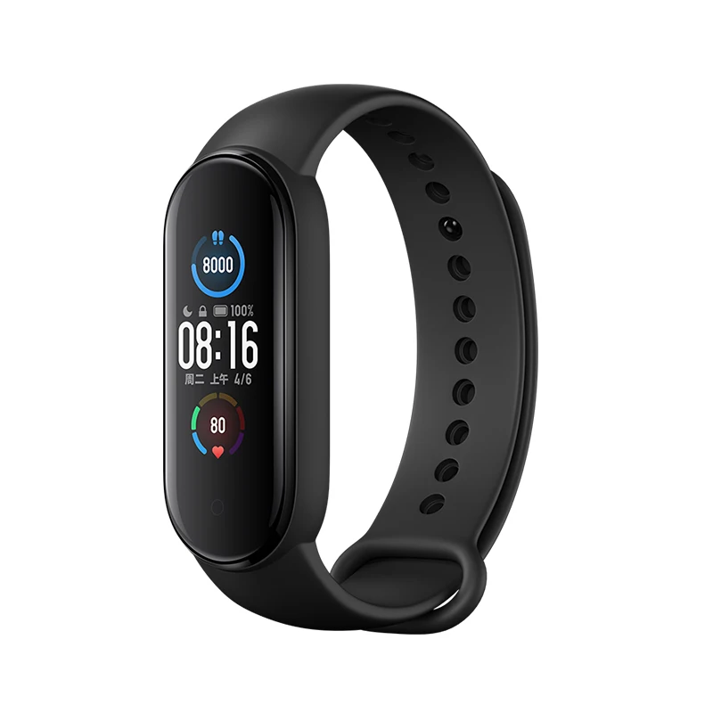 Xiaomi Mi Band 5 Смарт Браслет часы ксиоми ми бенд AMOLED Экран фитнес трекер пульсометр с