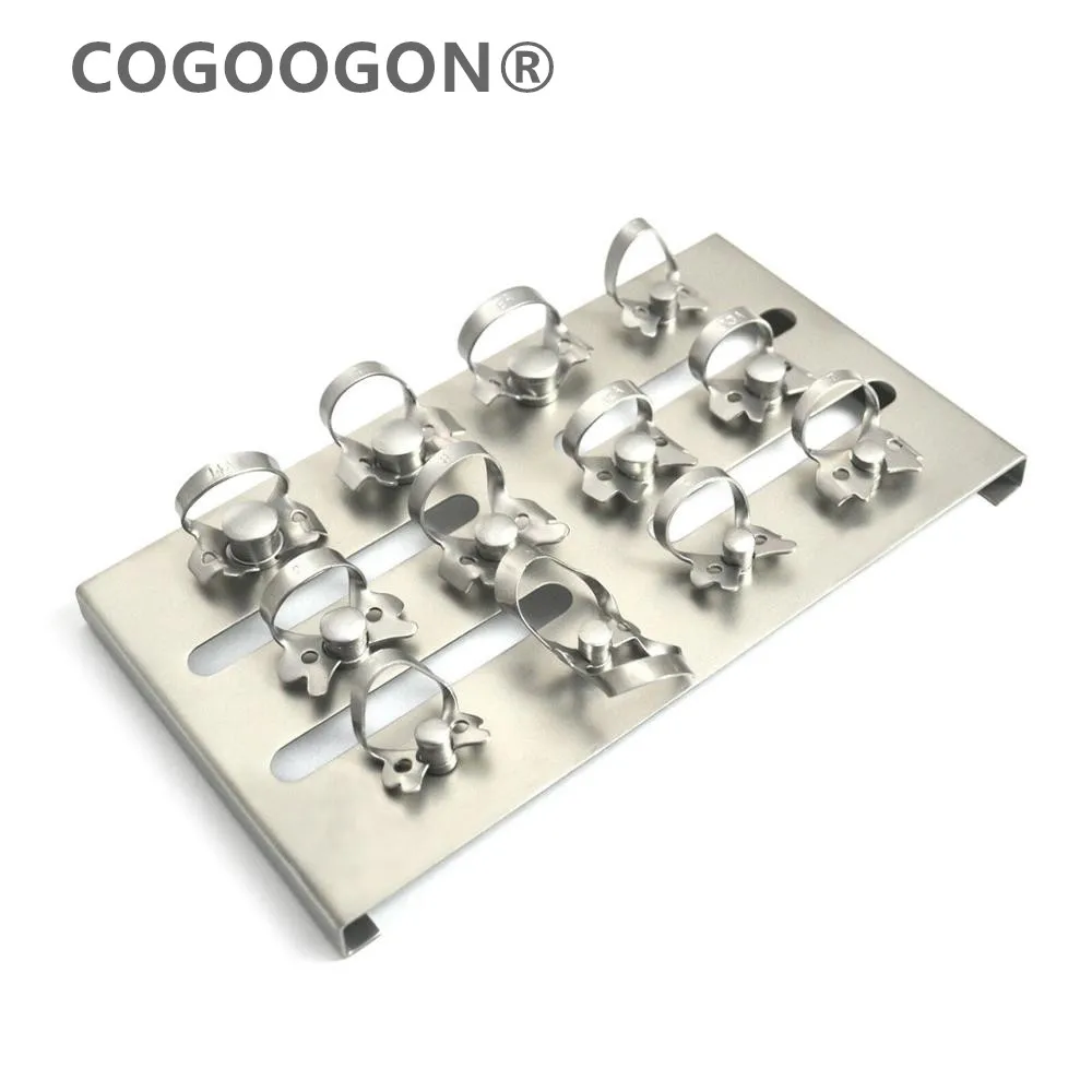 12pcs/lot Dental Oral Care Clip Rubber Dam Holder Dental Rubber Dam