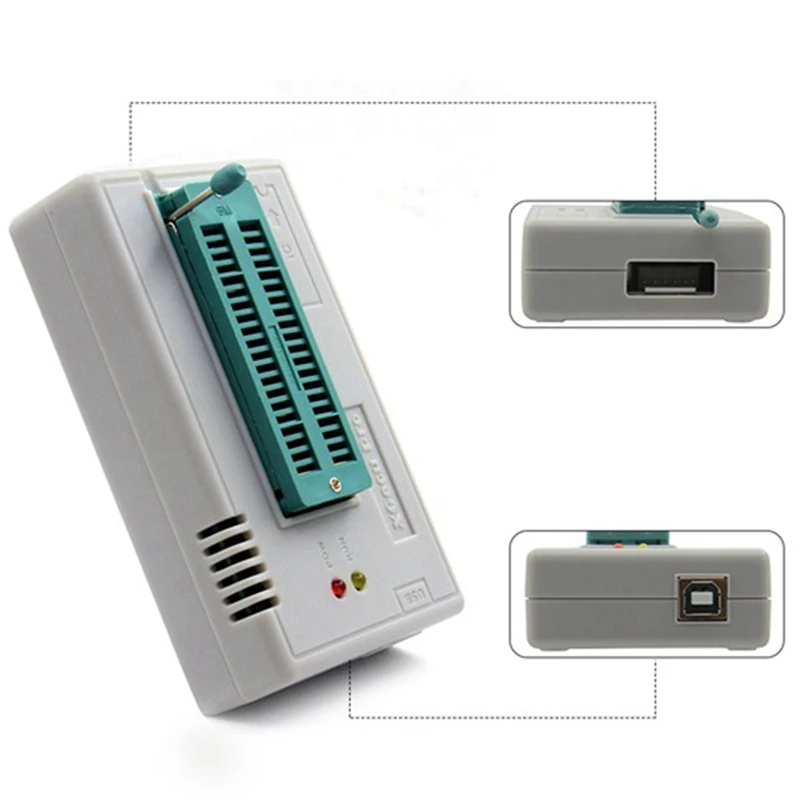 V8.51 Minipro TL866II плюс USB программатор поддержка 15000+ IC SPI Flash NAND EEPROM MCU PIC AVR высокое качество