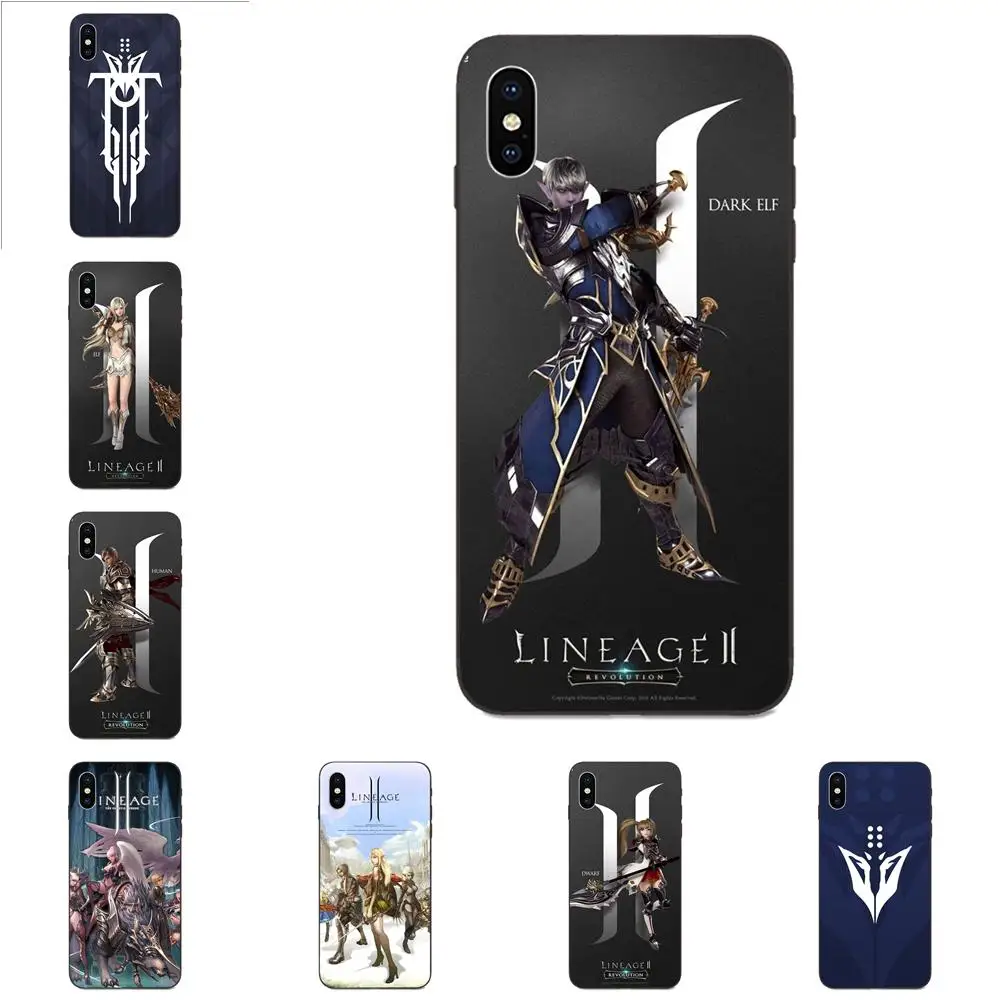 ТПУ чехол Мобильный для huawei Y3 Y5 II Y6 Y7 Y9 nova 2 Plus 2S 3i 4 4e Lite Prime 2017 2018 2019 игра Lineage