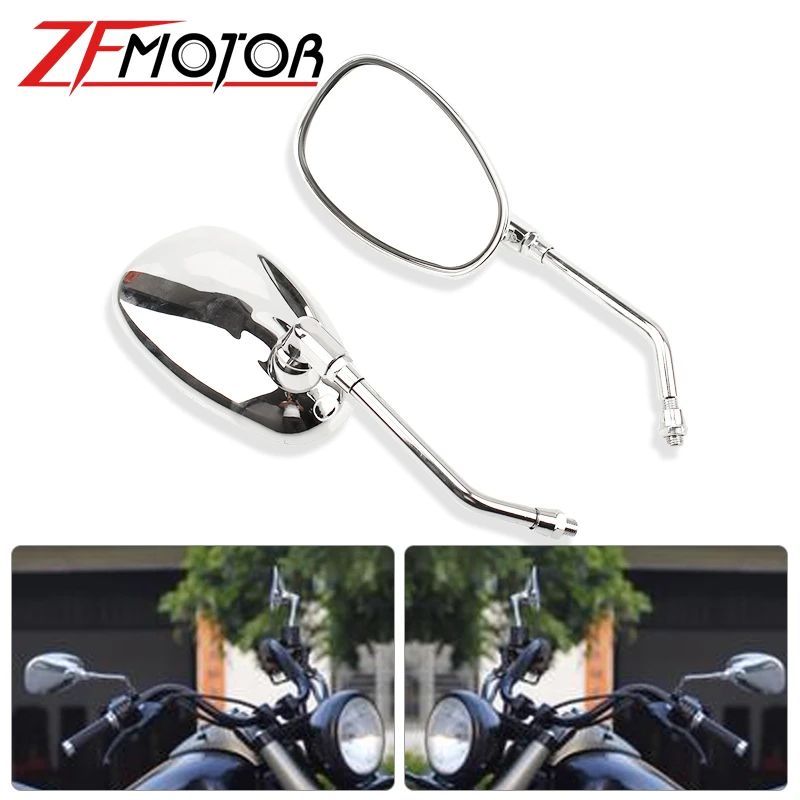 Для YAMAHA VMAX12 Vmax 1200 XJR400 XJR1200 XJR1300 XV125 XV250 SR250 SR400 Dolphin 250 зеркала заднего вида для