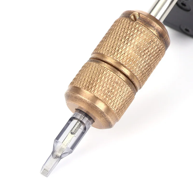 Tattoo Microblading Needles 20Pcs Disposable 3/5/7/9/11 RL Sterile Nozzle Tips Tube 316 Stainless Steel Needles Tattoo Machine Gun Ink Cup Grip Kit