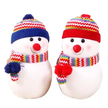 

Lovely Furnishing Home Table Party Xmas Gifts Ornaments Creative Festival Christmas Snowman Decoration Decotation
