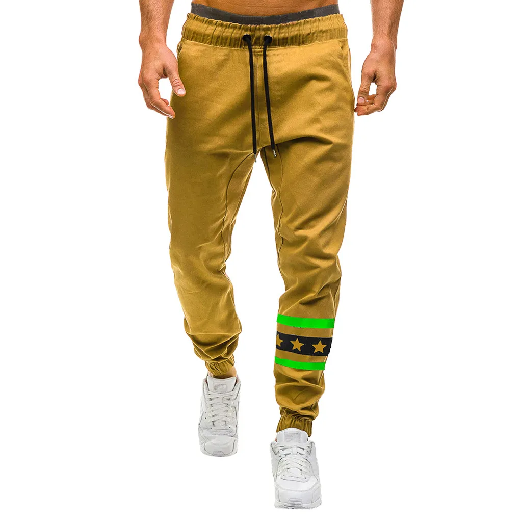 Pantalones hombre Модные мужские повседневные уличные рабочие брюки карго с несколькими карманами, длинные брюки calca masculina