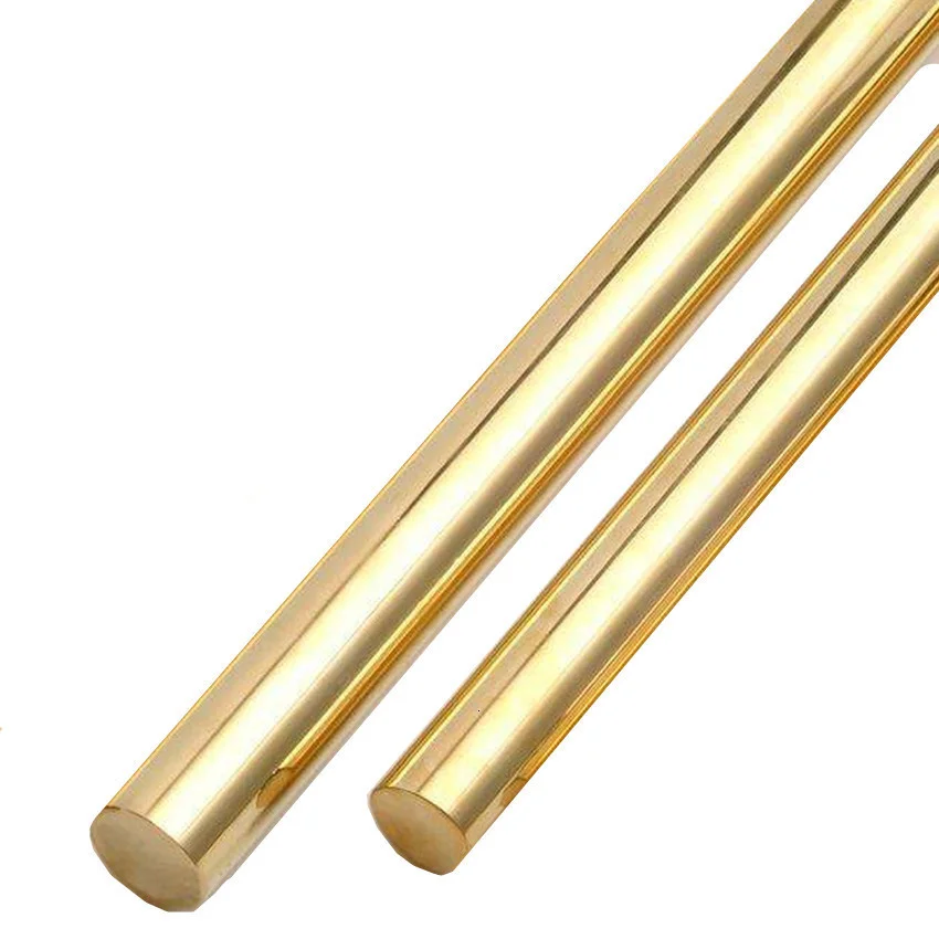 H59 Brass Round Rod Bar Solid Lathe Cutting Tool Metal Dia 8-30mm L250-500mm US 