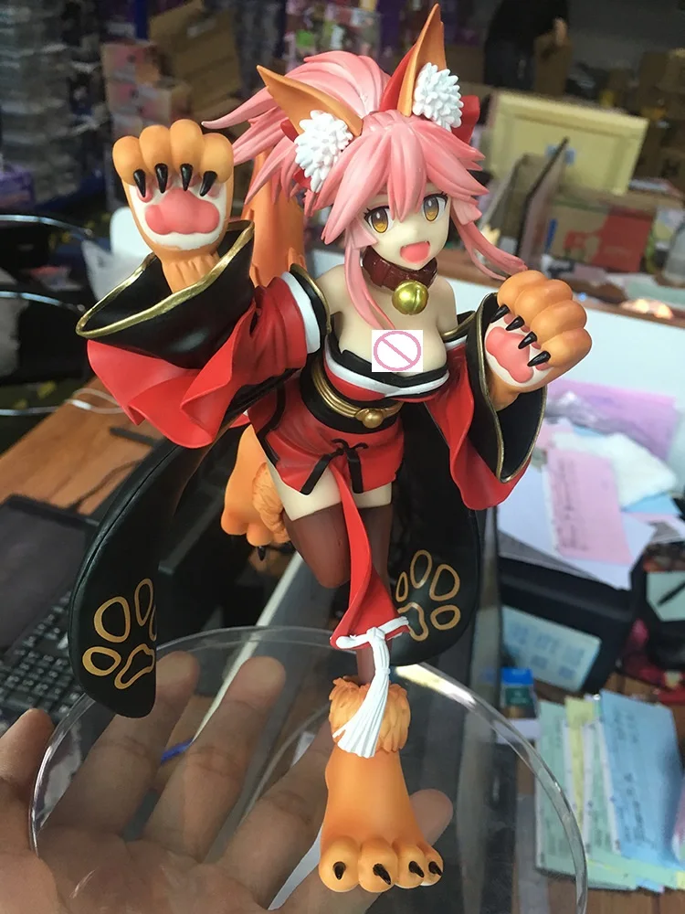 FGO Fate Stay Night Saber EXTRA Caster Lancer tamamo no Mae Cat-pad сексуальный Ver. ПВХ фигурка Коллекционная модель игрушки Кролик Девочка