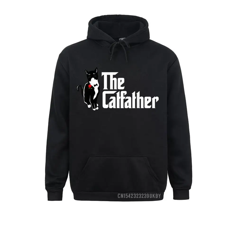 Mens Vintage The Catfather T Shirt Funny Cat Lover Gifts__A11217 Sweatshirts for Men Unique Mother Day Hoodies Long Sleeve Fashion Clothes  Mens Vintage The Catfather T Shirt Funny Cat Lover Gifts__A11217black
