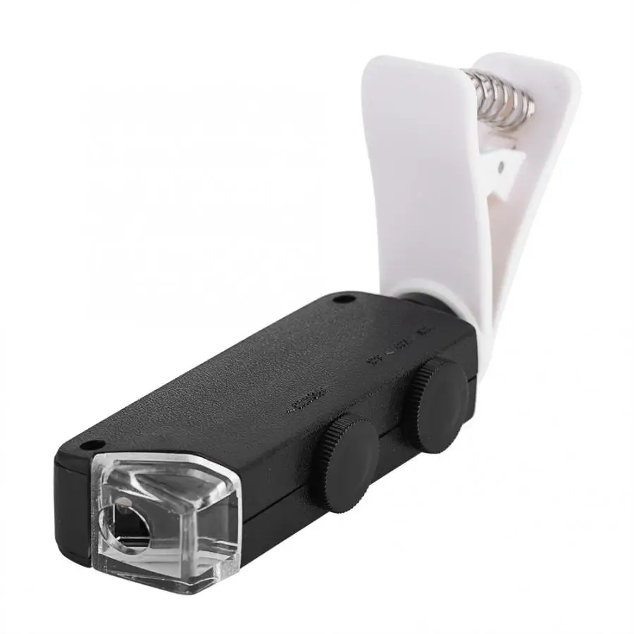 

Universal Zoom Microscope Lens 60X-100X Mobile Phone Microscope Macro Lens Zoom Micro Camera Lens with Clip