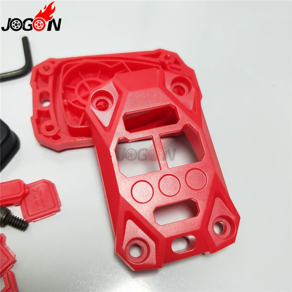 Красный, синий, черный для Jeep Wrangler JL Автомобильный Дистанционный корпус умного ключа защитные крышки крышка Замена аксессуары комплект
