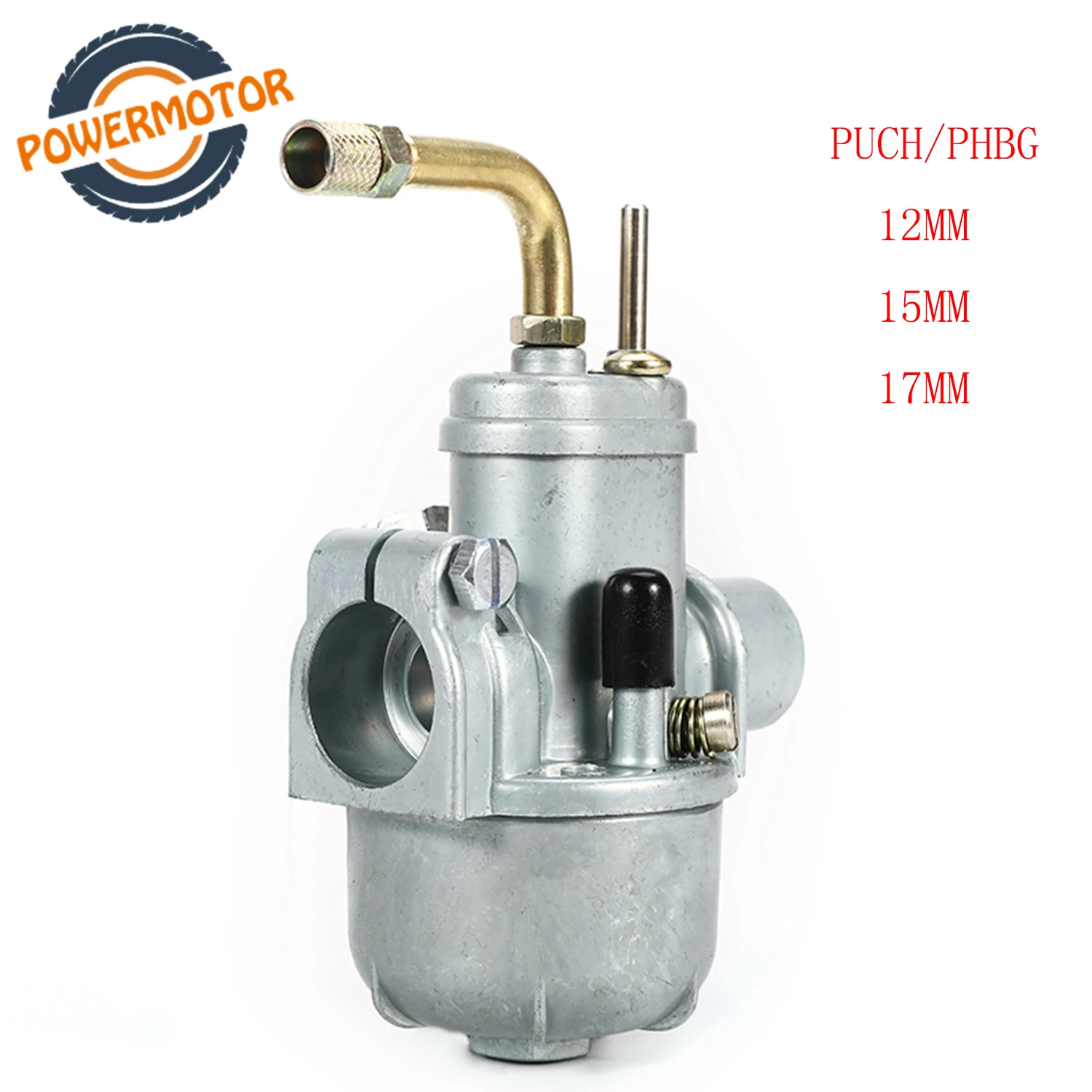 

Motorcycle 12mm 15mm 17mm PUCH PHBG Carburador Dellorto Racing Carburetor Carb 2-Stroke For Yamaha KTM Puch Zuma ATV BWS100