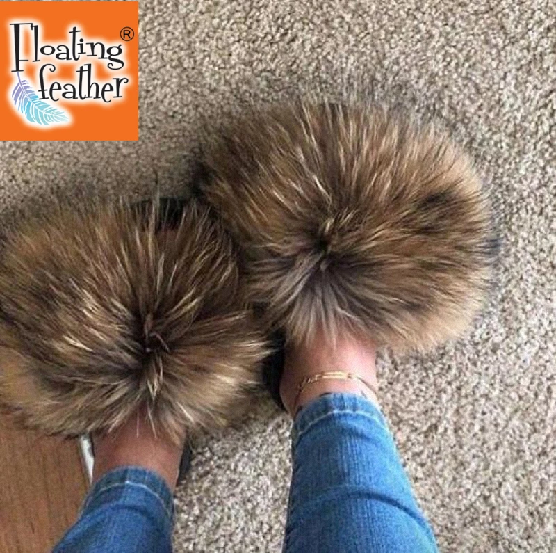Furry slippers wholesale Clearance