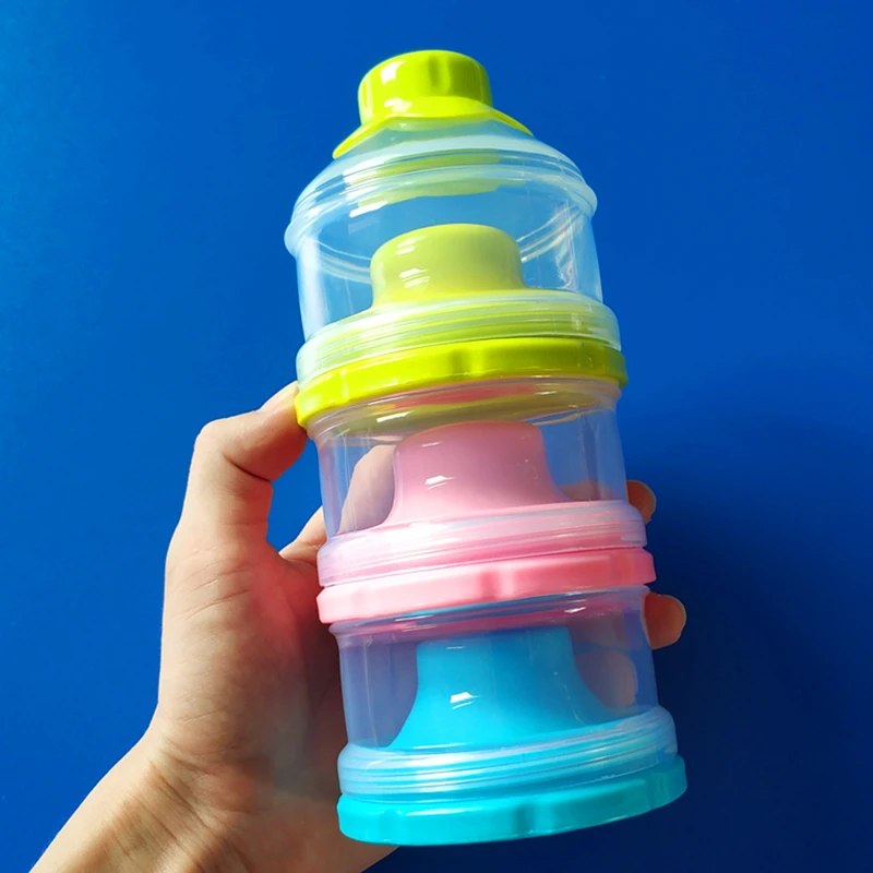 baby bottle with formula dispenser