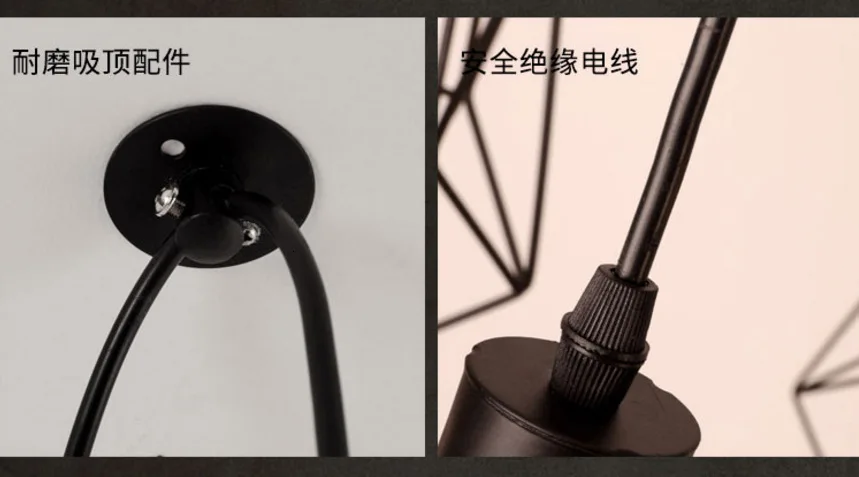 Mordern Nordic ретро Edison лампочки Люстра Винтаж чердак античный регулируемый diy E27 Книги по искусству паук потолочный светильник лампа свет