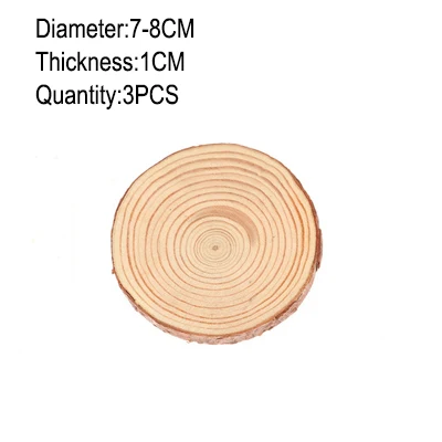 3pcs 7-8cm