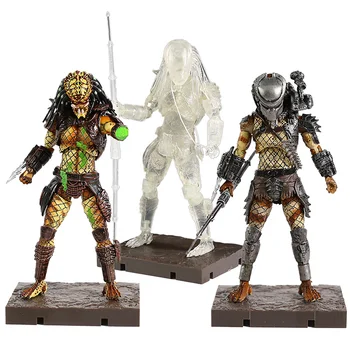 

Exquisite Mini Predators 2 Invisible Jungle Battle Damage Invisible City Hunter 1/18 Scale Action Figure Model for Fans Gifts