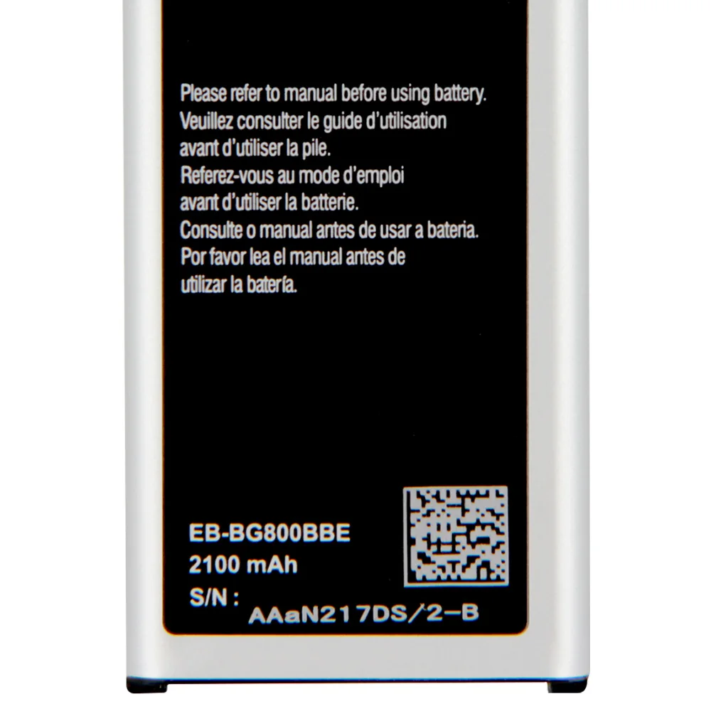 Оригинальный сменный аккумулятор Samsung для Galaxy S5 mini G870a G870W SM G800FS5MINI EB BG800BBE BG800CBE с NFC