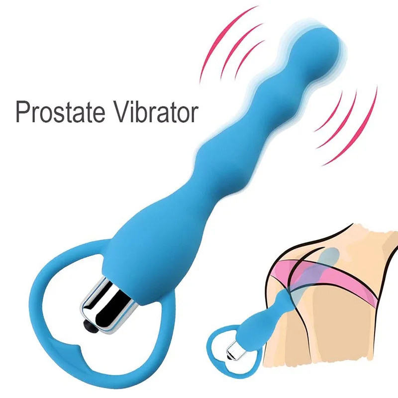 Anal Vibrator Sex Toys for Women Prostate Massage beads Vibrators Lesbian Masturbator dildo Sexy erotic suits QQGS69 | Тематическая