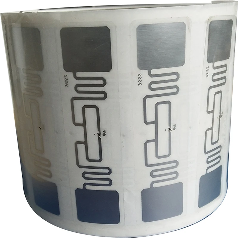 1000 шт UHF 860-960MHz RFID Метка влажная инкрустация AZ 9662 U8 чип ISO 18000-6C пассивная rfid-метка