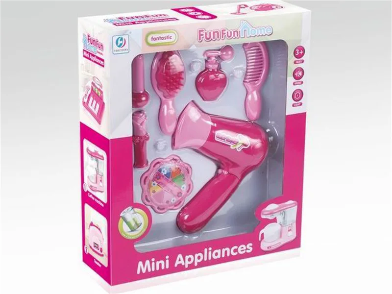 

Children Blow Dryer Ornament Set Mini Small Appliances Toy GIRL'S And BOY'S Model Educational Play House Dress up Toy