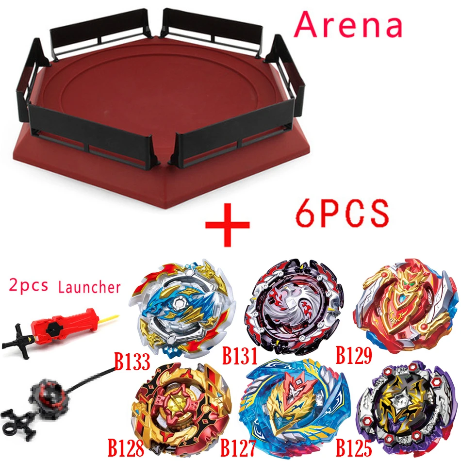 Takara Tomy Топы пусковые установки Beyblade Burst B154 игрушки Арена продажа Bey Blade Achilles Bayblade