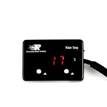 

high quality 1/8 npt sensor 12v dc car digital gauge red display,digital water temperature gauge
