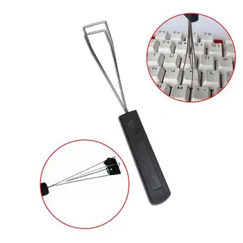 

2 in 1 Metal Key switch puller keycaps puller Steel Wire Switches Remover Tool for Mechanical keyboard Filco Ducky Replacement
