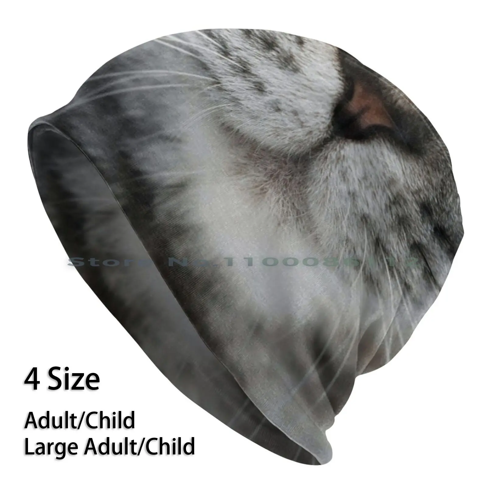 Cat Face Mask Berretti Cappello Lavorato A Maglia Cat Face Mask Tabby Cat Cool Gatti E Gattini Tiger King Brimless Cappello Lavorato A Maglia Skullcap