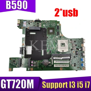 

For Lenovo B590 B580 V580c laptop motherboard test Mianboard LA58 MB 11273-1 48.4TE01.011(Support I3 i5 i7 2*usb)GT720/610M 1GB