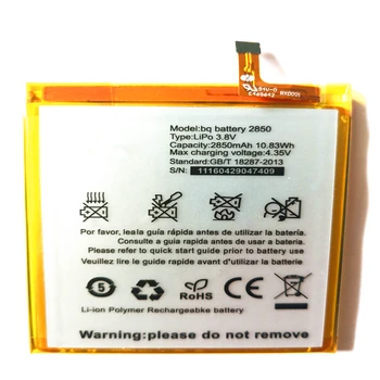

2850 Battery For BQ Aquaris E5 4G LTE E5S 2850mAh Batterie Bateria Accumulator AKKU High Quality with Repair Tools for gift