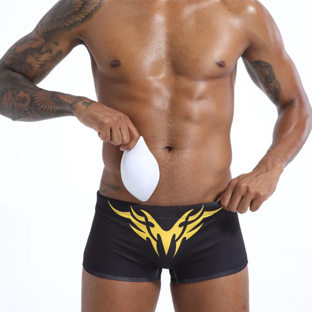 

Sexy Swim Shorts For Men Swimwear Swimming Trunks Push Pad Beah Short Surfing Bathing Suit Swimsuit Male Briefs Sunga Masculina