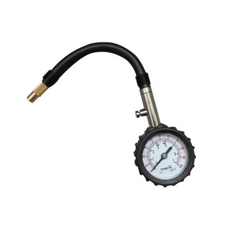 

High-Precision Tire Pressure Gauge of Automobile Digital Tire Pressure Table Stainless Steel Tire Monitoring Table