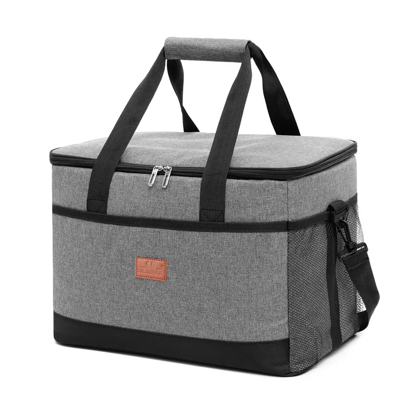 15L Outdoor Picnic Bag Waterproof Thermal Camping Cooler Bag Large Capacity Oxford Freezer Refrigerator Insulated Shoulder