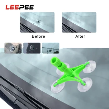 

LEEPEE Car Window Repair Tools Glass Scratch Windscreen Crack Restore Windshield Repair Kits Window Screen Polishing Quick Fix