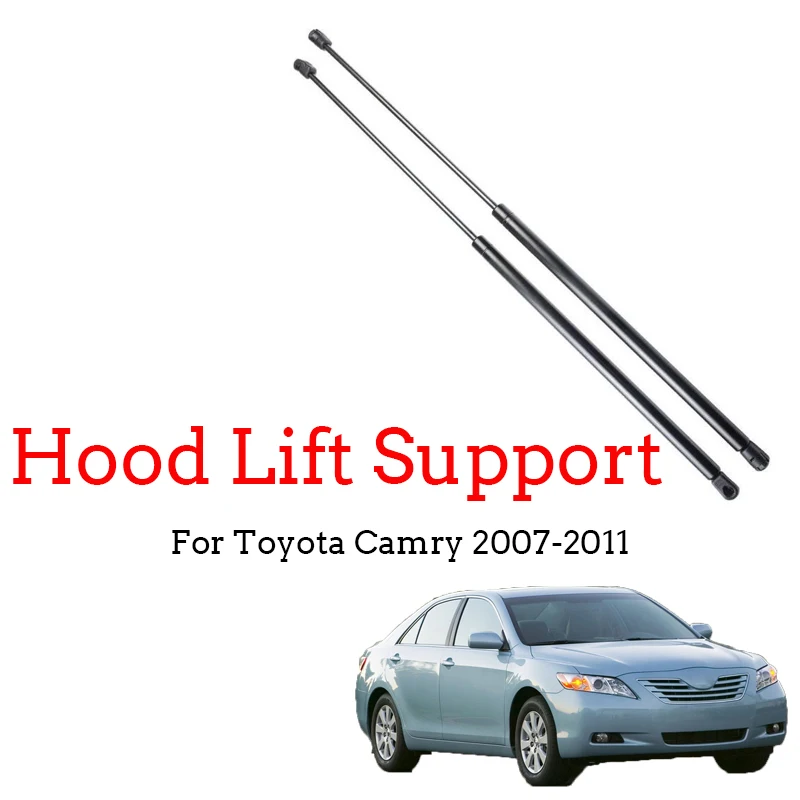 2x Front Hood Lift Supports Shock Strut for Toyota Camry Sedan 2007-2011
