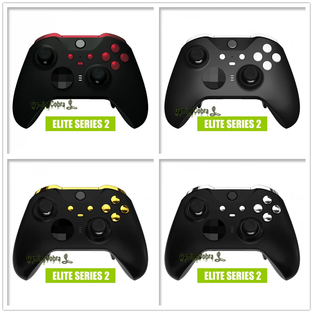 eXtremeRate Green Replacement Buttons for Xbox One Elite Series 2
