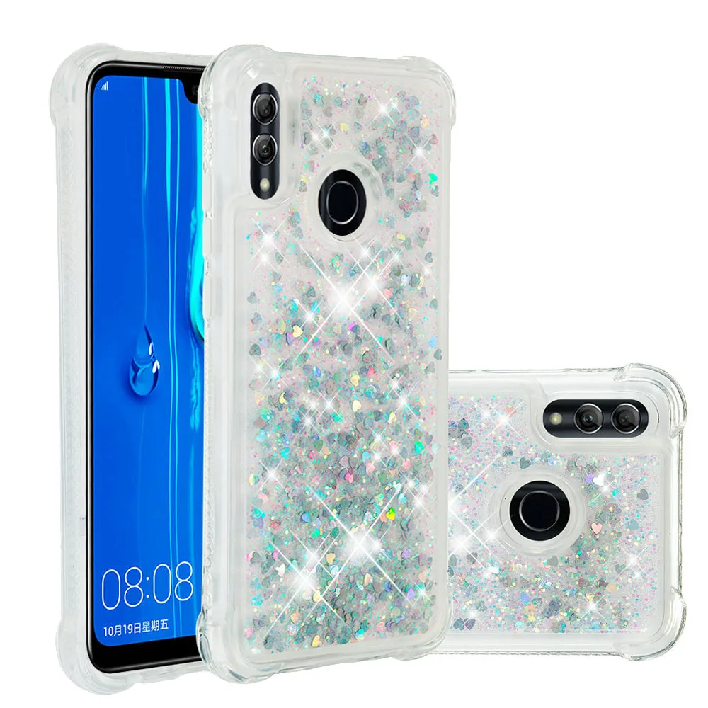 Glitter Silicone Case For Huawei Honor 9X Honor 9X Pro 10 Lite P Smart Bumper For 2