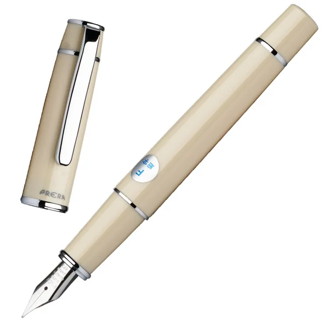 Pilot FPR-3SR Prera авторучка F Tip/M Tip канцелярские принадлежности Школьные и офисные ручки(авторучка+ Конвертер 20) 1 шт - Цвет: Ivory