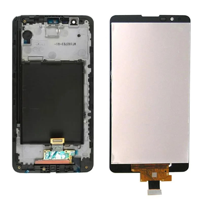 

Top quality For LG Stylus 2 K520 LS775 LCD Display Touch Screen Digitizer Assembly Replacement Black White No/with Frame