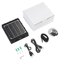 Solar Panel Solar Power Charger for 4G Hunting Camera